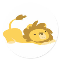 Cartoon Stretching Lion sticker by Lioness_Graphics Cartoon Stretching Lion sticker