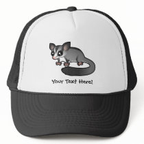 Cartoon Sugar Glider Mesh Hats