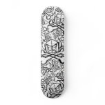 Cartoon Swede - Xerox white / black Skate Board Deck
