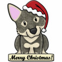 Cartoon Swedish Vallhund Christmas Ornament photo sculptures