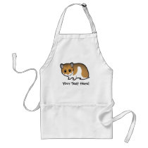 Cartoon Syrian Hamster Aprons