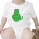 Cartoon T-Rex (green) Tee Shirt