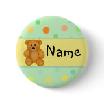 Cartoon Teddy Design buttons