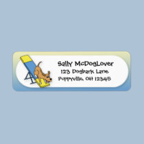 Cartoon Teeter Totter Agility labels
