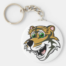 Cartoon Tiger Key Chains