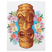 Cartoon Tiki Statue flyers