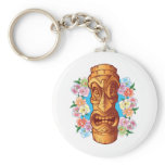 Cartoon Tiki Statue keychains