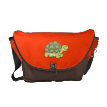 cartoon tortoise messenger bags