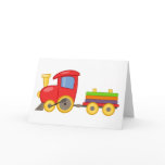 Cartoon Train Cards