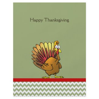 Cartoon Turkey Business Flyer flyer