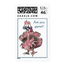 Cartoon Turkey Postage Stamps