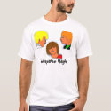 Cartoon Turquoise Magic t-shirts
