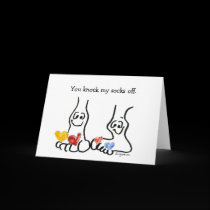 Cartoon Valentines Day Cute Feet