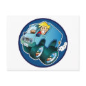 Cartoon Van postcards