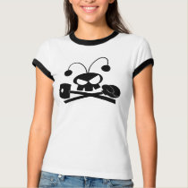 Cartoon Violence (Black) t-shirts