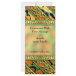 Cartoon Webby Stripes Custom Rack Cards