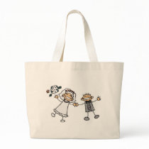 Cartoon Wedding Tote Bags