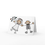 Cartoon Wedding Card