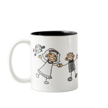 Cartoon Wedding Coffee Mug