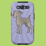Cartoon Weimaraner Galaxy SIII Case