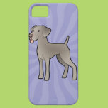 Cartoon Weimaraner iPhone 5 Cases
