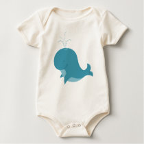 Cartoon Whale kids shirt