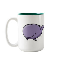 Cartoon Whale mugs by RandomGames Cartoon Whale mugs
