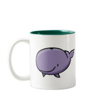 Cartoon Whale Mugs