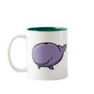 Cartoon Whale Mugs