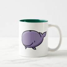 Cartoon Whale Mugs