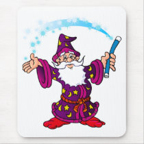 Cartoon Wizard mousepads