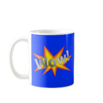 Cartoon WOW Coffee Mugs