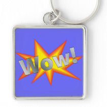 Cartoon WOW Key Chain
