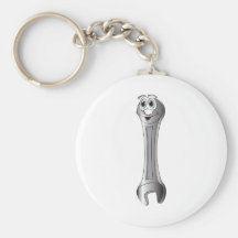 Cartoon Wrench Key Chains