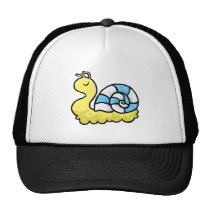 Cartoon yellow snail hats
