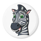 Cartoon Zebra Fridge Magnet