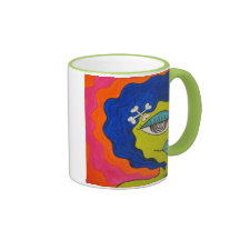 Cartoon Zombie Woman Coffee Mug
