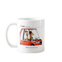 CARtoonDudeStereo Coffee Mugs
