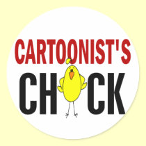 Cartoonist’s Chick stickers