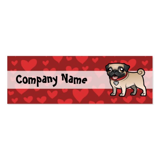 Cartoonize My Pet Business Cards (front side)