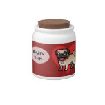 Cartoonize My Pet Candy Dishes at Zazzle