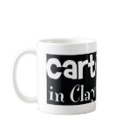 Cartoons in clay logo mugs