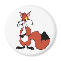 Cartoony Fox magnets by AndyFox Cartoony Fox magnets