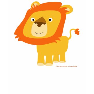 cartoony lion shirt
