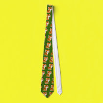 Cartoony tiger tie by Lioness_Graphics Cartoony tiger tie