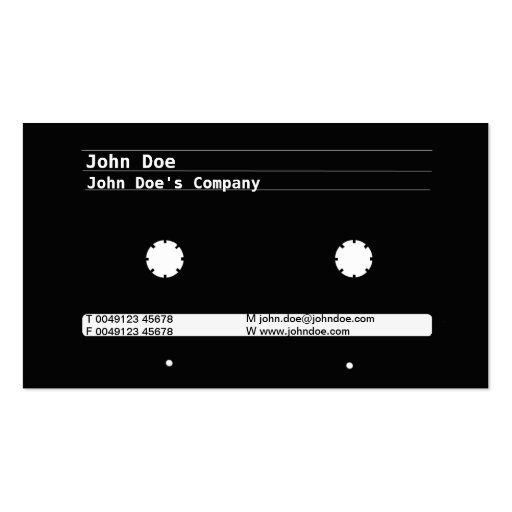 Cartridge Design Business Card