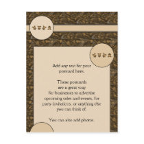 Cartwheel Bears Brown Fur Postcard postcards