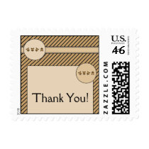 Cartwheel Bears Diagonal Stripes Stamps stamps