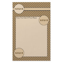 Cartwheel Bears Diagonal Stripes Stationery stationery
