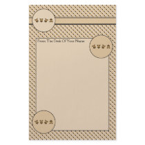 Cartwheel Bears Dots Stationery stationery